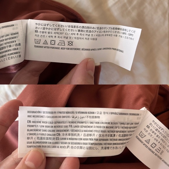 YPB by Abercrombie Rust Leggings XXS Short - Picture 14 of 15